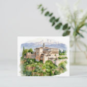Majestueus Alhambra: een tijdloze erfenis Briefkaart (Staand voorkant)