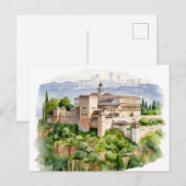 Majestueus Alhambra: een tijdloze erfenis Briefkaart (Voorkant / Achterkant)