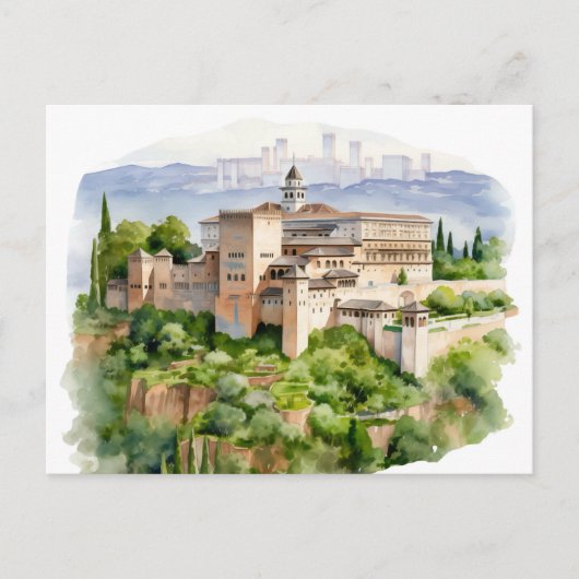 Majestueus Alhambra: een tijdloze erfenis Briefkaart (Voorkant)