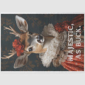 Majestueus Als Buck Sassy Herten Decoupage Tissuepapier (Voorkant)