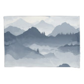 Majestueus berglandschap kussensloop (Voorkant)