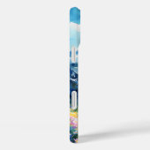 Majestueus berglandschap met vlinders, wild Case-Mate iPhone case (Achterkant / Rechts)