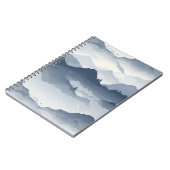 Majestueus berglandschap notitieboek (Linkerzijde)