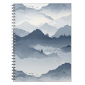 Majestueus berglandschap notitieboek (Voorkant)