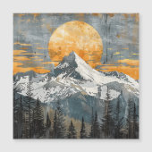 Majestueus Berglandschap - Rustieke Natuur (Voorkant)