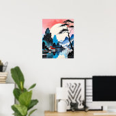 Majestueus China - Landschappen en stadsgezichten Poster (Thuiskantoor)