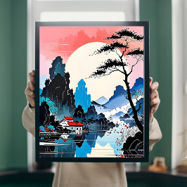 Majestueus China - Landschappen en stadsgezichten Poster