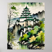 "Majestueus China - Landschappen en stadsgezichten Poster (Voorkant)