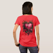 Majestueus Chinees Dragon T-shirt – vet, mythisch  (Achterkant volledig)