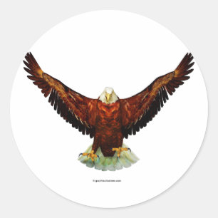 Majestueus Eagle om Stickers