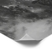 Majestueus Flying Eagle Poster met ingewikkelde de (Hoek)