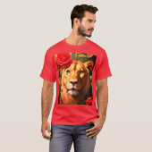 "majestueus gebrul" t-shirt (Voorkant volledig)