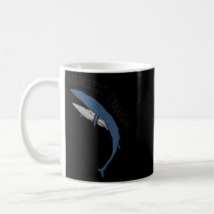 Majestueus Genoeg Grappige Walvis Grafisch Slechte Koffiemok