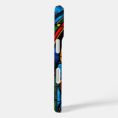 Majestueus Glas in lood Dragon Mythisch Meesterwer Case-Mate iPhone Case (Achterkant / Rechts)