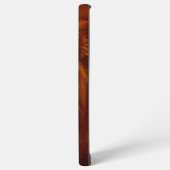 Majestueus Gouden Realistisch Leeuwengezicht Samsung Galaxy Hoesje (Linkerkant)