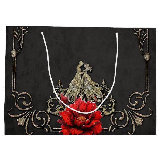 Majestueus hart, een gotische Romance Groot Cadeauzakje (Achterkant)