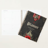 Majestueus hart, een gotische Romance Planner (Display)