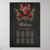 Majestueus hart, een gotische Romance Poster (Voorkant)