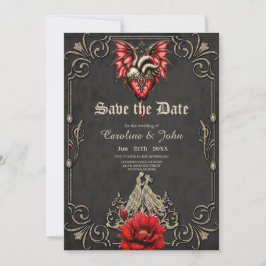 Majestueus hart, een gotische Romance Save The Date