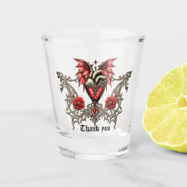 Majestueus hart, een gotische Romance Shot Glas