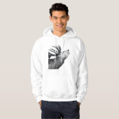 Majestueus hert hoodie (Voorkant volledig)