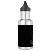 Majestueus hert in de wildernis - Black & White Ar Waterfles (Links)