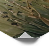 Majestueus hert in herfstbos poster (Hoek)