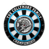 Majestueus hert met doeloverlay dartbord (Voorkant)