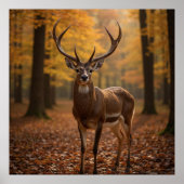 Majestueus hert  poster (Voorkant)