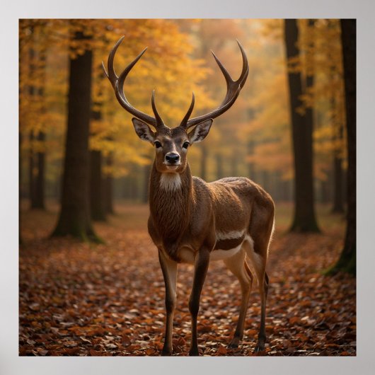 Majestueus hert  poster