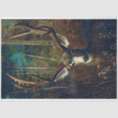 Majestueus  hertenbos ontkoppelingspapier tissuepapier (Voorkant)