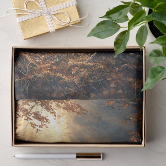 Majestueus hertenverblijf in het bos Decoupage Tissuepapier (Geschenk)