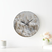 Majestueus kerstrendierdecor grote klok (Huis)