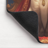 Majestueus koninklijk Siamees kattenportret Muismat (Hoek)