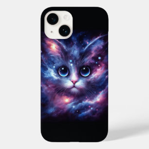 Majestueus Kosmisch Sterrenstelsel Kat Portret - I Case-Mate iPhone 14 Hoesje