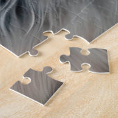 Majestueus langharig kattenportretontwerp legpuzzel (Zijkant)