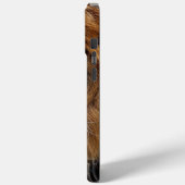 Majestueus Leeuwengezicht met Blauwe Ogen | Wilde Case-Mate iPhone Case (Achterkant / Links)