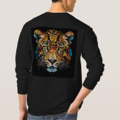 Majestueus Luipaardgezicht T-shirt (Achterkant)