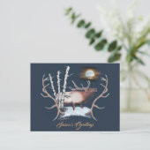 Majestueus mannelijk eland briefkaart (Staand voorkant)