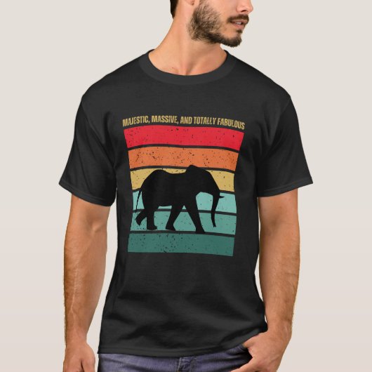 Majestueus massief en helemaal geweldig t-shirt (Voorkant)