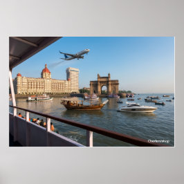 Majestueus Mumbai: Gateway of India & Taj Palace Poster