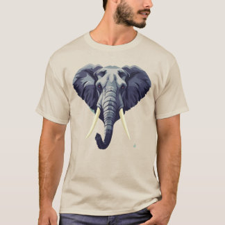 Majestueus Olifant Grafisch T-Shirt – Wildelevensa
