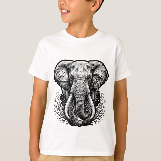 Majestueus Olifant T-Shirt (Voorkant)