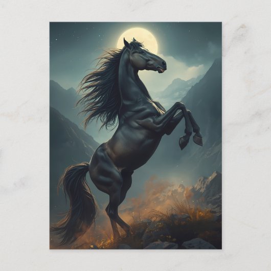 majestueus paard briefkaart (Voorkant)
