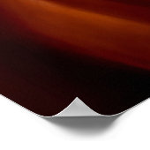 Majestueus paard met gouden harnas poster (Hoek)