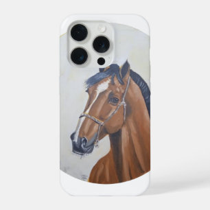 Majestueus Paard Portret T-Shirt iPhone 15 Pro Case