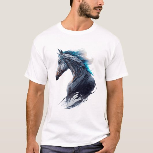 Majestueus Paard T-shirt (Voorkant)