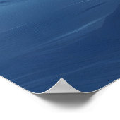 Majestueus Polar Beer Design met noorderlicht Poster (Hoek)