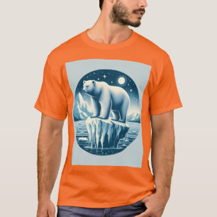 Majestueus Polar Beer op de Arctische ijsberg T-shirt
