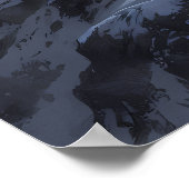 Majestueus Polar Beer Top Sneeuwachtige Top Poster (Hoek)